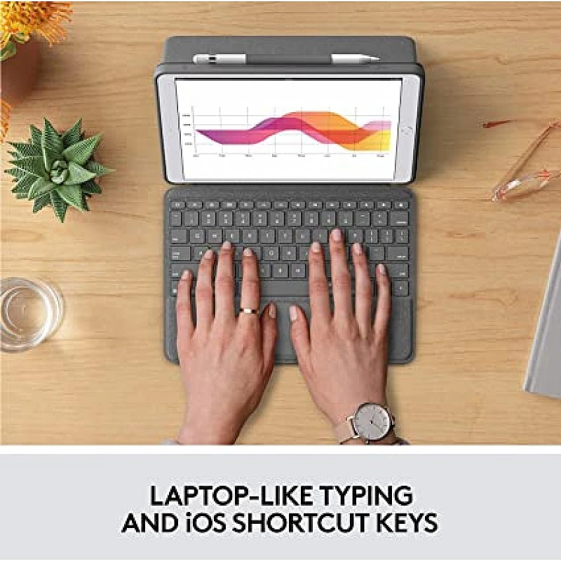 Logitech Combo Touch for iPad 7th & 8th Gen Precision trackpad, Laptop-Like Backlit Keyboard Logitech Combo Touch for iPad 7th & 8th Gen Precision trackpad, Laptop-Like Backlit Keyboard