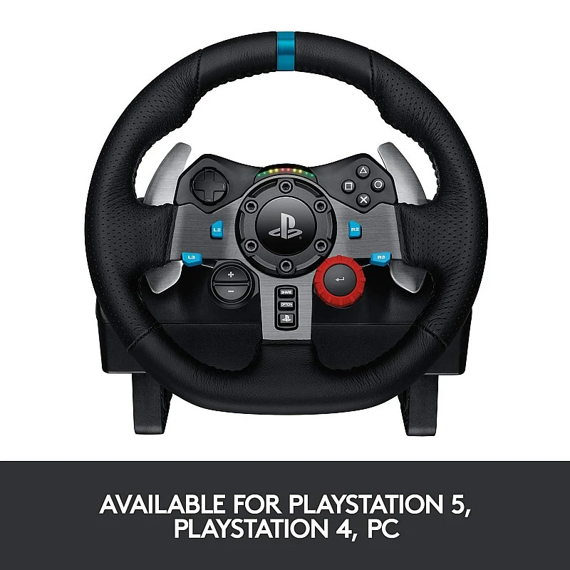 Logitech G29 Driving Force Racing Wheel and Floor Pedals, Real Force, Stainless Steel Paddle Shifters Logitech G29 Driving Force Racing Wheel and Floor Pedals, Real Force, Stainless Steel Paddle Shifters