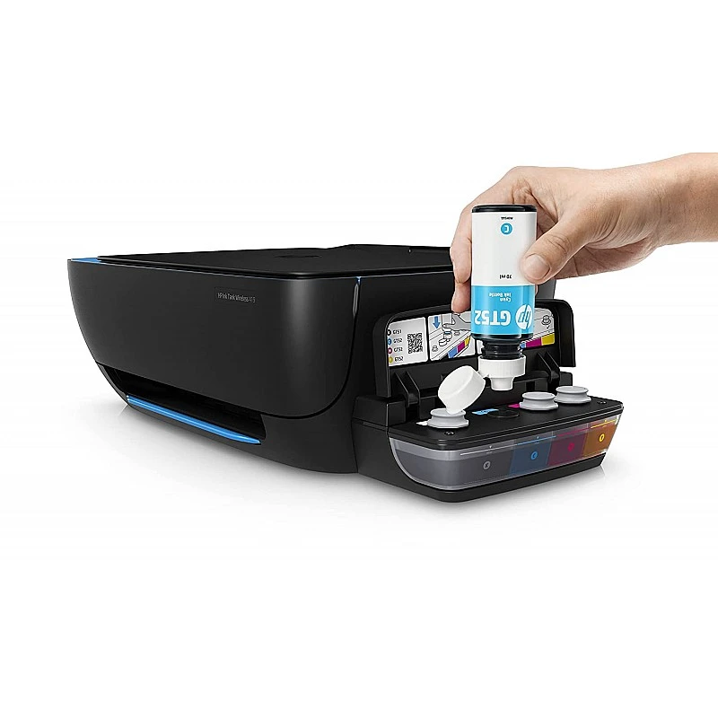 HP INK TANK 419 WIRELESS Multi-function WiFi Color Inkjet Printer (Blue, Black, Ink Tank) Refurbished HP INK TANK 419 WIRELESS Multi-function WiFi Color Inkjet Printer (Blue, Black, Ink Tank) Refurbished