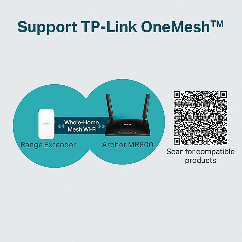 TP-Link Archer MR600 AC1200Mbps 4G+ Cat6 Mobile Wi-Fi Router Dual Band Wireless Wi-Fi TP-Link Archer MR600 AC1200Mbps 4G+ Cat6 Mobile Wi-Fi Router Dual Band Wireless Wi-Fi