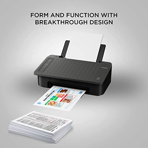 Canon Pixma TS307 Single Function Wireless Inkjet Colour Printer Black (Refurbished)
