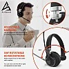 AIRSOUND M91 PROFESSIONAL SERIES Pro Bluetooth Wireless Over Ear Headphones,BT V5.0 Wireless CVC 8.0 Noise-Cancelling AIRSOUND M91 PROFESSIONAL SERIES Pro Bluetooth Wireless Over Ear Headphones,BT V5.0 Wireless CVC 8.0 Noise-Cancelling