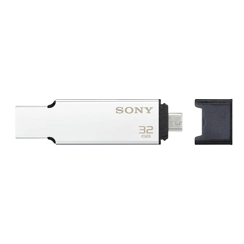 Sony USM32BA2 OTG 32GB Pen Drive (Silver)