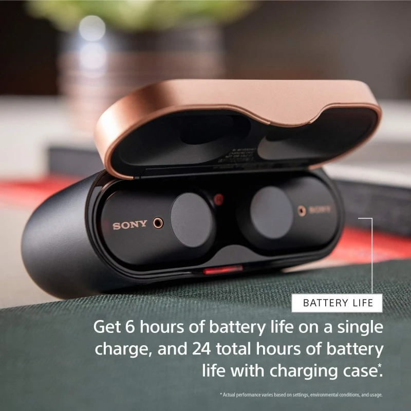 Sony WF-1000XM3 Industry Leading Active Noise Cancellation True Wireless TWS Bluetooth 5.0 Earbuds Black Sony WF-1000XM3 Industry Leading Active Noise Cancellation True Wireless TWS Bluetooth 5.0 Earbuds Black