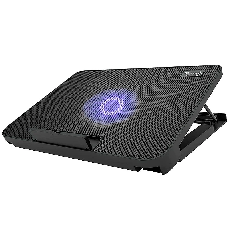 Quantum qhm330 usb laptop notebook cooling pad with noiseless fan multicolor Quantum qhm330 usb laptop notebook cooling pad with noiseless fan multicolor