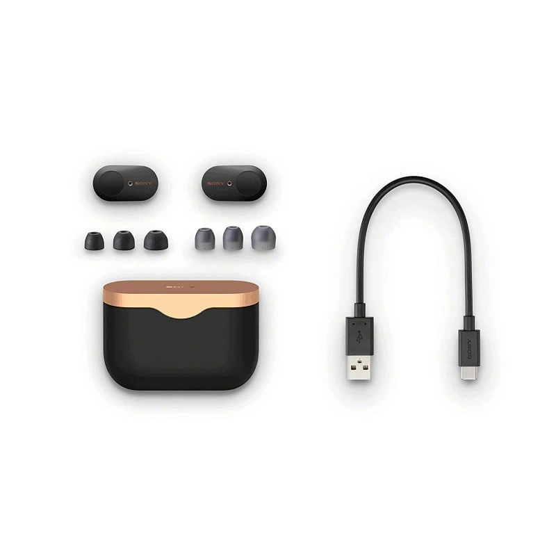 Sony WF-1000XM3 Industry Leading Active Noise Cancellation True Wireless TWS Bluetooth 5.0 Earbuds Black Sony WF-1000XM3 Industry Leading Active Noise Cancellation True Wireless TWS Bluetooth 5.0 Earbuds Black