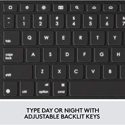 Logitech Combo Touch for iPad 7th & 8th Gen Precision trackpad, Laptop-Like Backlit Keyboard Logitech Combo Touch for iPad 7th & 8th Gen Precision trackpad, Laptop-Like Backlit Keyboard