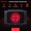 Tukzer Laptop Cooling Pad, Portable Slim Quiet USB-Powered Gaming Cooler Stand Chill Mat| 1-Red-LED Fan Tukzer Laptop Cooling Pad, Portable Slim Quiet USB-Powered Gaming Cooler Stand Chill Mat| 1-Red-LED Fan