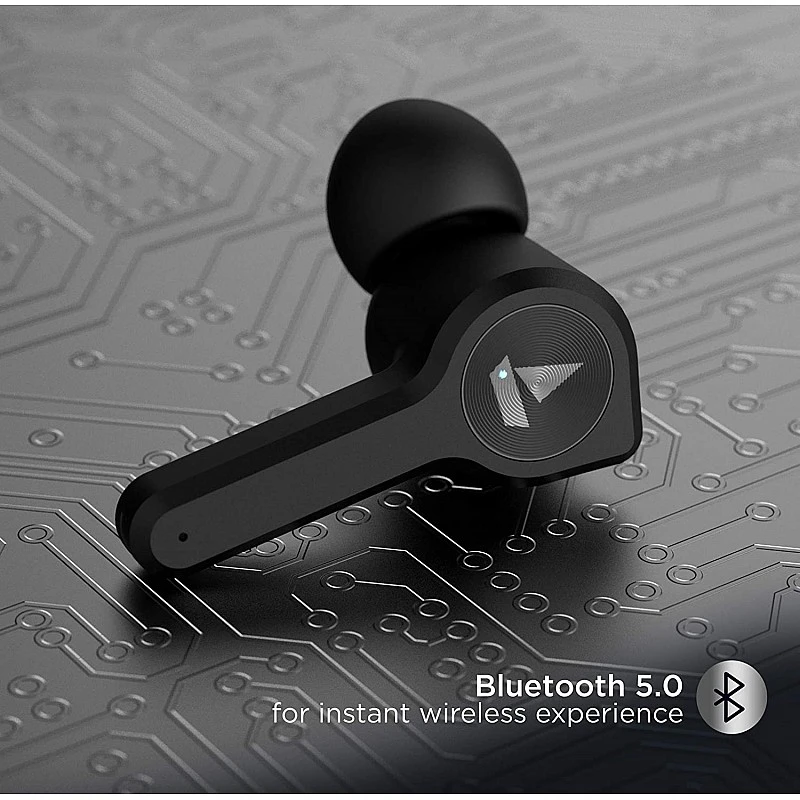 boAt airdopes 408 tws ear-buds with true voice assistant up to 20h total playback, ipx4 water resistance active black boAt airdopes 408 tws ear-buds with true voice assistant up to 20h total playback, ipx4 water resistance active black