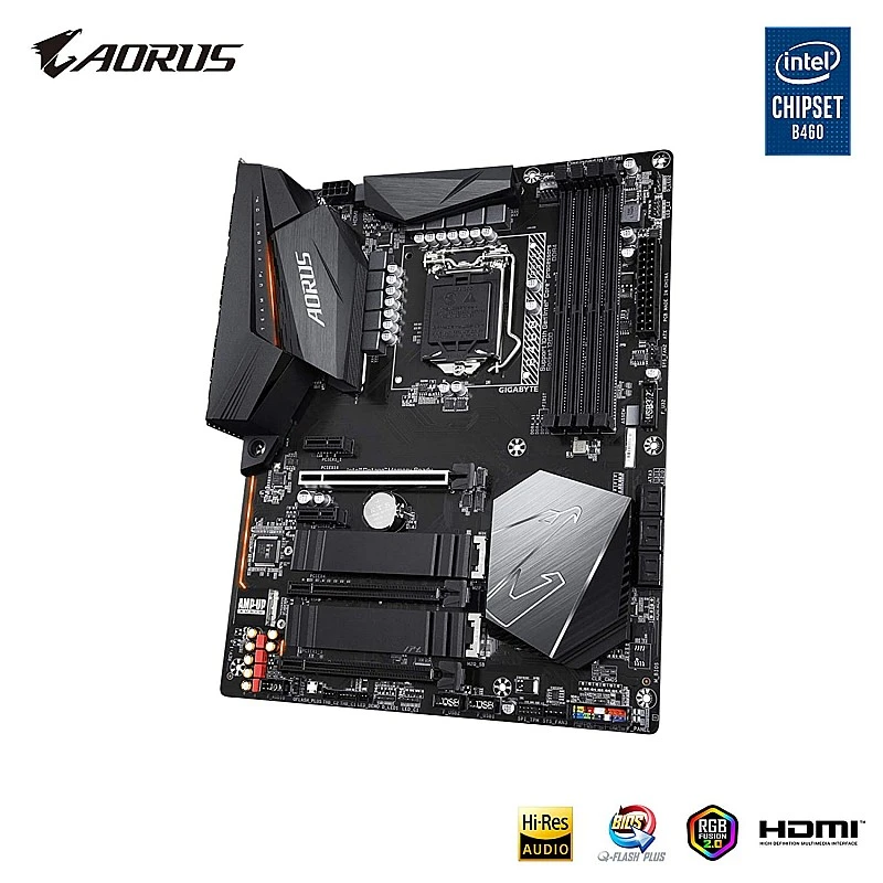 GIGABYTE B460 AORUS PRO AC with Direct 8+2 Phase Digital VRM Design Motherboard GIGABYTE B460 AORUS PRO AC with Direct 8+2 Phase Digital VRM Design Motherboard