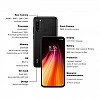 Redmi Note 8 Space Black, 64GB 4GB RAM Refurbished 