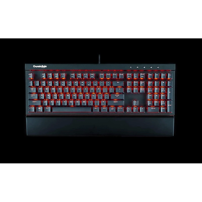 Cosmic Byte CB-GK-03 Black Eye Wired Mechanical Keyboard Real RBG Backlit with Effects Black Cosmic Byte CB-GK-03 Black Eye Wired Mechanical Keyboard Real RBG Backlit with Effects Black