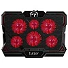 Tukzer Laptop Cooling Pad, Portable Slim Quiet USB Powered Gaming Cooler Stand 