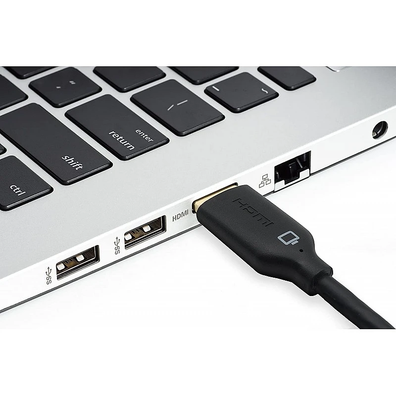 Belkin High Speed HDMI Cable Supports Ethernet 3D 4K 1080p Gold Plated Audio Return 6.6 Feet Black (F3Y021bt2M) Belkin High Speed HDMI Cable Supports Ethernet 3D 4K 1080p Gold Plated Audio Return 6.6 Feet Black (F3Y021bt2M)
