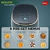 Pigeon Healthifry Digital Air Fryer, 360° High Speed Air Circulation Technology 1200 W with Non-Stick 4.2 L Basket - Green Pigeon Healthifry Digital Air Fryer, 360° High Speed Air Circulation Technology 1200 W with Non-Stick 4.2 L Basket - Green