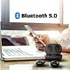 Philips Audio UpBeat TAUT102BK True Wireless TWS Black Bluetooth Earbuds (Black) Philips Audio UpBeat TAUT102BK True Wireless TWS Black Bluetooth Earbuds (Black)