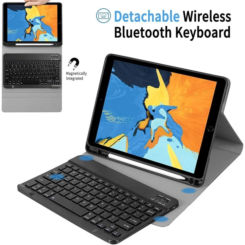 Aboutthefit iPad 10.2 9th 8th 7th Generation Keyboard Case - Smart Case with Wireless Keyboard Aboutthefit iPad 10.2 9th 8th 7th Generation Keyboard Case - Smart Case with Wireless Keyboard