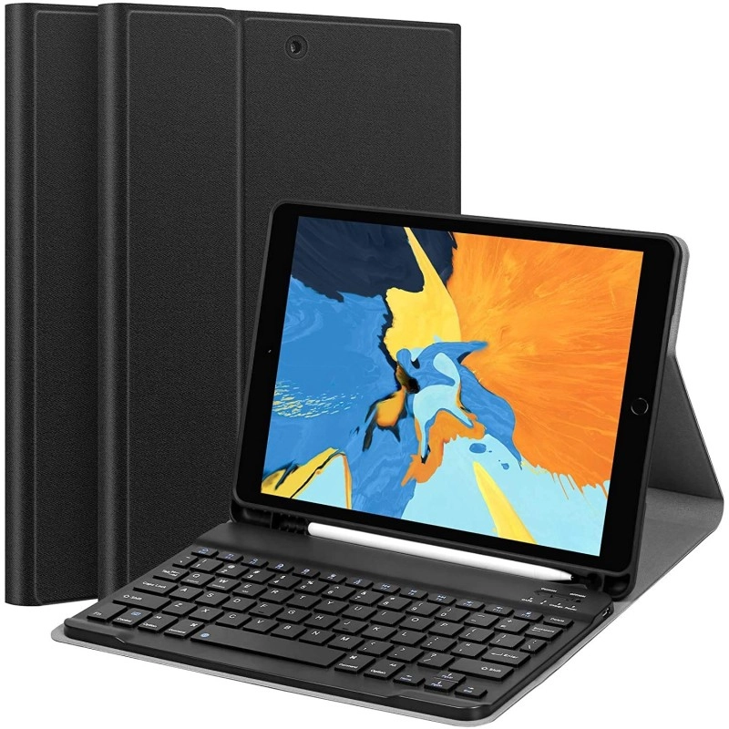 Aboutthefit iPad 10.2 9th 8th 7th Generation Keyboard Case - Smart Case with Wireless Keyboard Aboutthefit iPad 10.2 9th 8th 7th Generation Keyboard Case - Smart Case with Wireless Keyboard
