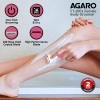 AGARO FT-2001 Female Electric Trimmer/Shaver for Arms, Legs, Body & Bikini Area, Hair Removal, Electric Trimmer for Women, Pink
