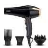 AGARO HD-1130 2000 Watts Professional Hair Dryer with AC Copper Motor, Concentrator, Diffuser, Comb, Hot & Cold Air, 2 Speed 3 Temperature Settings with Cool Shot, For both Men & Women, Black AGARO HD-1130 2000 Watts Professional Hair Dryer with AC Copper Motor, Concentrator, Diffuser, Comb, Hot & Cold Air, 2 Speed 3 Temperature Settings with Cool Shot, For both Men & Women, Black