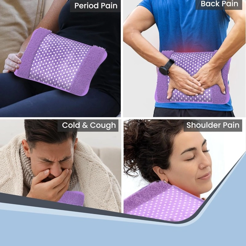 AGARO Hot Water Bag HB361, Heating Bag for Pain Relief & Muscle Stiffness. Electric Heating Pad, Heating Pouch, Hot Water Bottle Bag, Soft Fabric, Fast Heating, Leak Proof AGARO Hot Water Bag HB361, Heating Bag for Pain Relief & Muscle Stiffness. Electric Heating Pad, Heating Pouch, Hot Water Bottle Bag, Soft Fabric, Fast Heating, Leak Proof