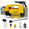 AGARO Primo High Pressure Washer, 1400 Watts, 110 Bars, 6.5L/Min Flow Rate, 5 Meters Outlet Hose, for Car,Bike and Home Cleaning Purpose, Grey AGARO Primo High Pressure Washer, 1400 Watts, 110 Bars, 6.5L/Min Flow Rate, 5 Meters Outlet Hose, for Car,Bike and Home Cleaning Purpose, Grey