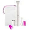 AGARO Rechargeable 3-in-1 Multi Trimmer For Women, Multipurpose Hair Remover for Women, Face, Leg, Eyebrow, Underarms, Bikini Trimmer, 90 minutes Runtime, White AGARO Rechargeable 3-in-1 Multi Trimmer For Women, Multipurpose Hair Remover for Women, Face, Leg, Eyebrow, Underarms, Bikini Trimmer, 90 minutes Runtime, White