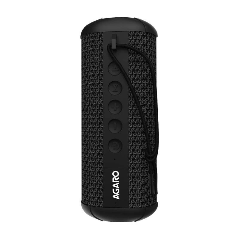 Agaro Reloaded Waterproof Portable Bluetooth Speaker with Mic & Extra Bass Black Agaro Reloaded Waterproof Portable Bluetooth Speaker with Mic & Extra Bass Black