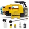 AGARO Supreme Plus Pressure Washer, Car Washer, 2200 Watts Motor, 8L/Min Flow Rate, 140 Bars, Adjustable Pressure Regulato, 8M Outlet Hose, 4M Power Cord, Car, Bike & Home Cleaning, Yellow