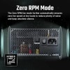 ANTEC NeoECO, NE1000G M ATX3.0, 1000W Full Modular PSU, 80 Plus Gold Certified, PCIE 5.0 Support, PhaseWave Design, Japanese Caps, Zero RPM Manager, Silent 120mm Fan, 10-Year Warranty