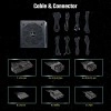 ANTEC NeoECO, NE1000G M ATX3.0, 1000W Full Modular PSU, 80 Plus Gold Certified, PCIE 5.0 Support, PhaseWave Design, Japanese Caps, Zero RPM Manager, Silent 120mm Fan, 10-Year Warranty