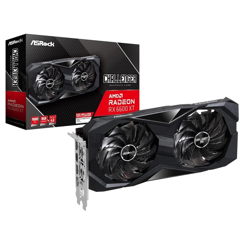 ASRock AMD Radeon Rx 6400 Challenger Itx 4Gb,pci_e_x4,gddr6