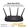 ASUS AX3000 Dual Band WiFi 6 (802.11ax) Router Supporting MU-MIMO and OFDMA Technology Black ASUS AX3000 Dual Band WiFi 6 (802.11ax) Router Supporting MU-MIMO and OFDMA Technology Black