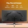 Acer ED270R S3 27 Inch (68.58 Cm) Full HD 1500 R Curved Gaming LCD Monitor with LED Back Light I 1MS VRB, 180Hz Refresh Rate I AMD Freesync Premium I 2 x HDMI 1 x Display Port I HDR 10 I Black Acer ED270R S3 27 Inch (68.58 Cm) Full HD 1500 R Curved Gaming LCD Monitor with LED Back Light I 1MS VRB, 180Hz Refresh Rate I AMD Freesync Premium I 2 x HDMI 1 x Display Port I HDR 10 I Black