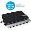 AirCase Laptop Bag Sleeve Case Cover Pouch for 12-Inch 12.5-Inch Laptop for Men & Women Neoprene (Black) AirCase Laptop Bag Sleeve Case Cover Pouch for 12-Inch 12.5-Inch Laptop for Men & Women Neoprene (Black)