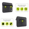 AirCase Premium Kindle Sleeve Bag with 4 Pockets fits Upto 6" Tablet, Wrinkle Free, Padded, Water Resistant Light Neoprene case Cover Pouch, for Men & Women, Ash- 6 Months Warranty AirCase Premium Kindle Sleeve Bag with 4 Pockets fits Upto 6" Tablet, Wrinkle Free, Padded, Water Resistant Light Neoprene case Cover Pouch, for Men & Women, Ash- 6 Months Warranty