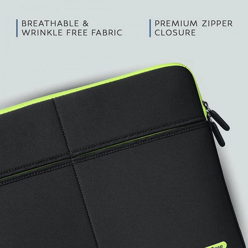AirCase Premium Unisex Laptop-MacBook Cover Sleeve with Multiple Pockets fits Upto 13.3 Shockproof Zippered Case Bag AirCase Premium Unisex Laptop-MacBook Cover Sleeve with Multiple Pockets fits Upto 13.3 Shockproof Zippered Case Bag