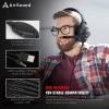 AirSound Alpha-5 Stereo Gaming Headset for PS4 PC Xbox One PS5 Controller, Noise Cancelling Over-Ear Headphones with Mic, RBG LED, Bass Surround, Soft Memory Earmuffs for Laptop Mac Nintendo NES Games AirSound Alpha-5 Stereo Gaming Headset for PS4 PC Xbox One PS5 Controller, Noise Cancelling Over-Ear Headphones with Mic, RBG LED, Bass Surround, Soft Memory Earmuffs for Laptop Mac Nintendo NES Games
