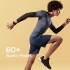 Amazfit Bip U Smart Watch SpO2 Stress Monitor 3.63 cm 1.43 HD Color Display 60 Breathing Training 50 Watch Faces Black