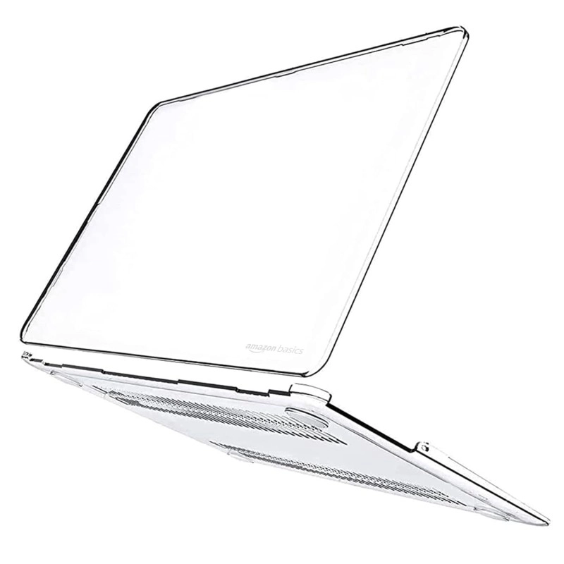 Amazon Basics 13.3 inch Hard Case Laptop Cover for MacBook Air M1 | Waterproof | Compatible with 2018/2019/2020 MacBook Air M1 A2337 A2179 A1932