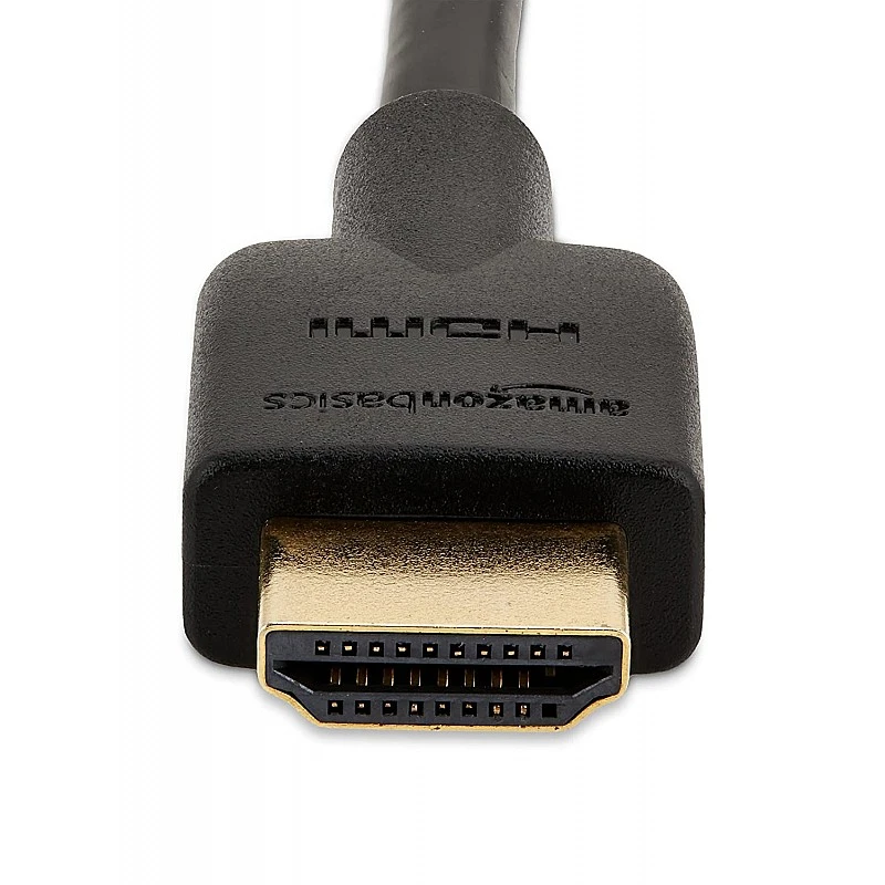 Amazon Basics High-Speed HDMI Cable - 10 Feet (Latest Standard) - Supports Ethernet, 3D, 4K video,Black Amazon Basics High-Speed HDMI Cable - 10 Feet (Latest Standard) - Supports Ethernet, 3D, 4K video,Black