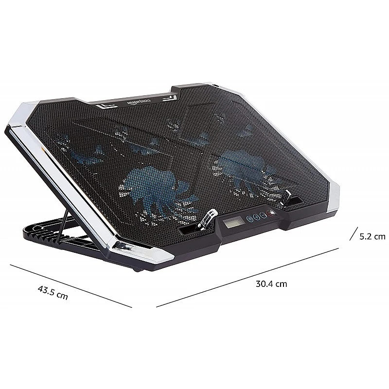 Airtree Laptop Cooling Pad with 7-Cool RGB LED Lighting Effects | USB Powered Gaming Laptop Cooler Stand Airtree Laptop Cooling Pad with 7-Cool RGB LED Lighting Effects | USB Powered Gaming Laptop Cooler Stand