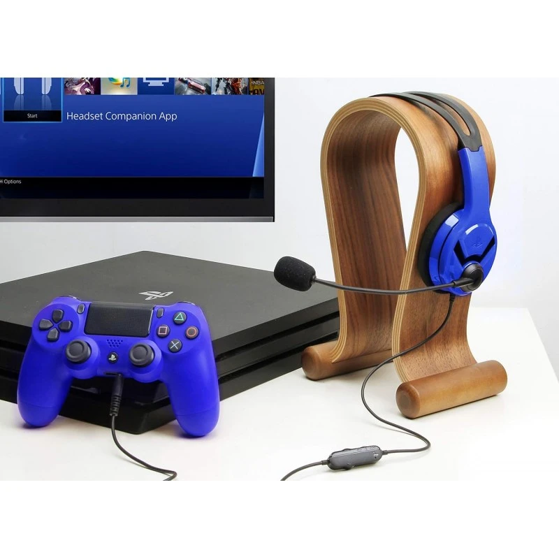 Amazon Basics Mono Chat Wired On Ear Headset for PlayStation 4 (Officially Licensed) - Blue Amazon Basics Mono Chat Wired On Ear Headset for PlayStation 4 (Officially Licensed) - Blue