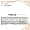 Amazon Basics Wireless Rechargeable Dual Connectivity Keyboard and Mouse Set - Multidevice Wireless Keyboard Full Size and Mouse, for Windows, Mac, Android, Smart TV, Tablet, PC, Laptop Amazon Basics Wireless Rechargeable Dual Connectivity Keyboard and Mouse Set - Multidevice Wireless Keyboard Full Size and Mouse, for Windows, Mac, Android, Smart TV, Tablet, PC, Laptop
