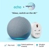 Amazon Echo (4th Gen) | Premium sound powered by Dolby and Alexa (Black) Refurbished
