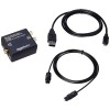 AmazonBasics Digital Optical Coax to Analog RCA Audio Converter Adapter with Fiber Cable & PBH-20216 2-Male to 2-Male RCA Audio Cable - 4 Feet (Black) AmazonBasics Digital Optical Coax to Analog RCA Audio Converter Adapter with Fiber Cable & PBH-20216 2-Male to 2-Male RCA Audio Cable - 4 Feet (Black)