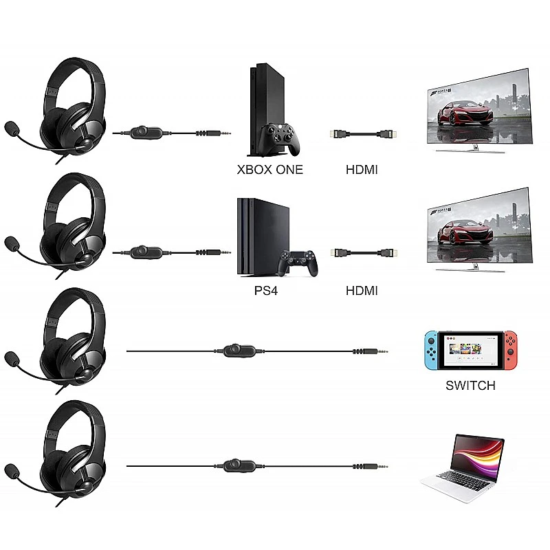 Airtree Gaming Headset - Black Airtree Gaming Headset - Black