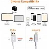 AmazonBasics Nylon Braided Lightning to USB Cable - MFi Certified Apple iPhone Charger, Dark Gray, 3-Ft AmazonBasics Nylon Braided Lightning to USB Cable - MFi Certified Apple iPhone Charger, Dark Gray, 3-Ft