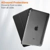 AmazonBasics Smart Trifold Hard Matte Back Flip Stand Case Cover for Apple iPad 10.2 Cover iPad 9th Generation Cover 2021 8th Gen 2020 7th Gen 2019 Generation Case [Auto Sleep/Wake Case] - Sky Blue