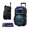 Ant Audio Rock 1000 Trolley Party Speaker with Karaoke with FM Radio, Micro SD Card, USB, Wired & Wireless Mic Subwoofer Ant Audio Rock 1000 Trolley Party Speaker with Karaoke with FM Radio, Micro SD Card, USB, Wired & Wireless Mic Subwoofer